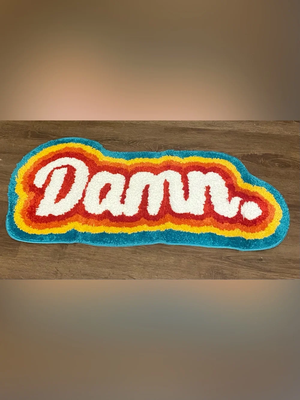 Colorful Knotched Rug